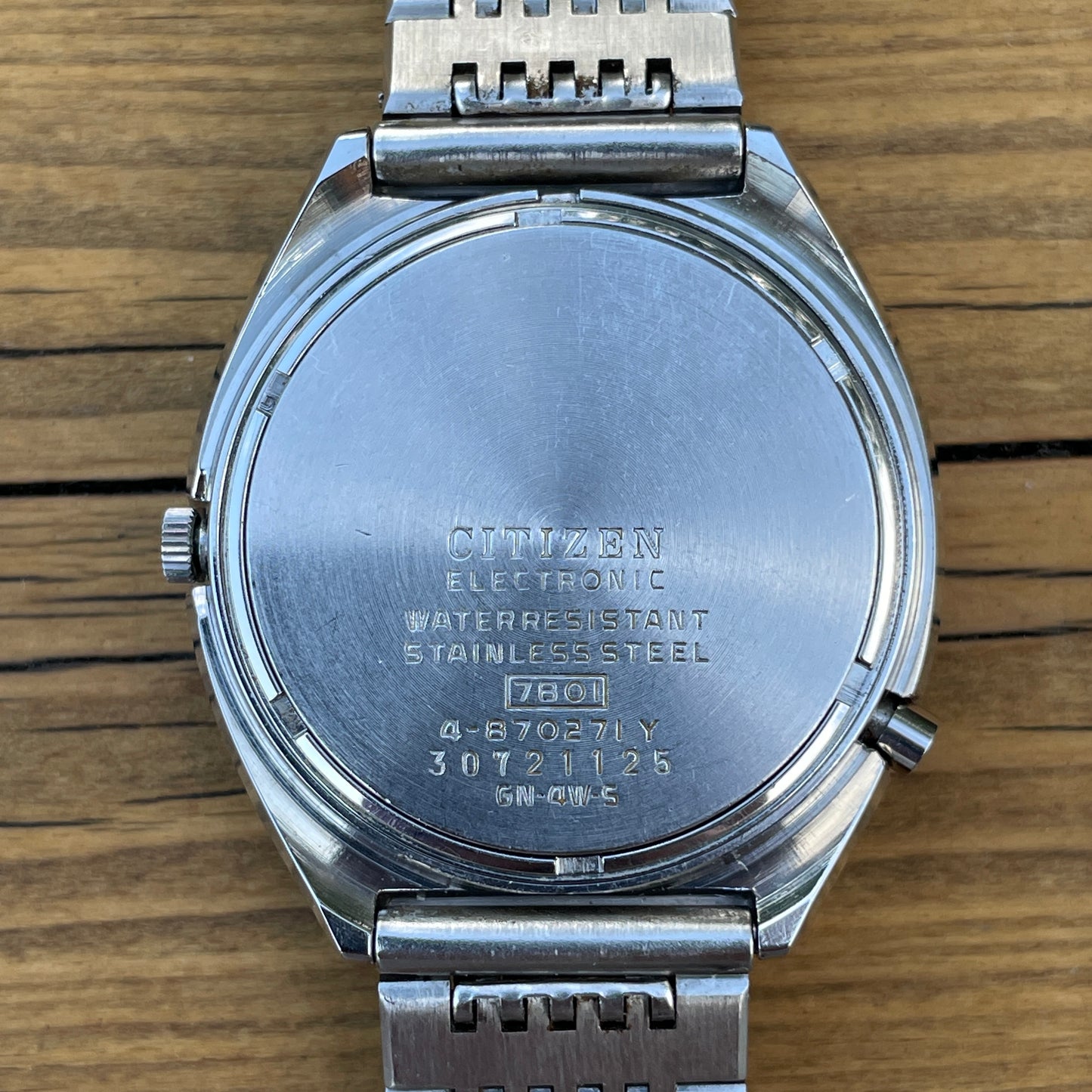 1973 Citizen Cosmotron 7801 Flyback