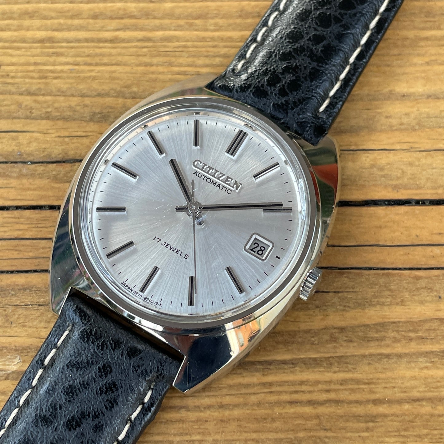 Vintage Citizen 17 Jewel Automatic March 1983