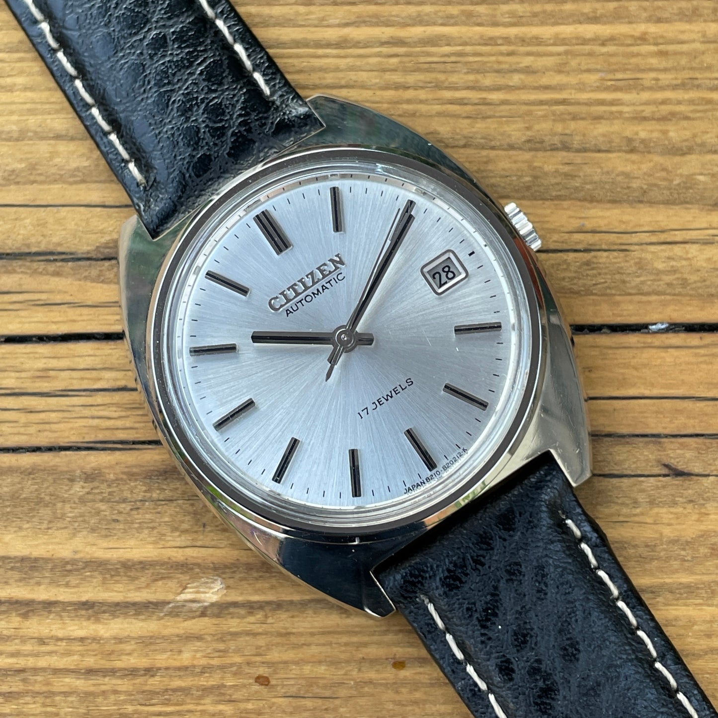 Vintage Citizen 17 Jewel Automatic March 1983