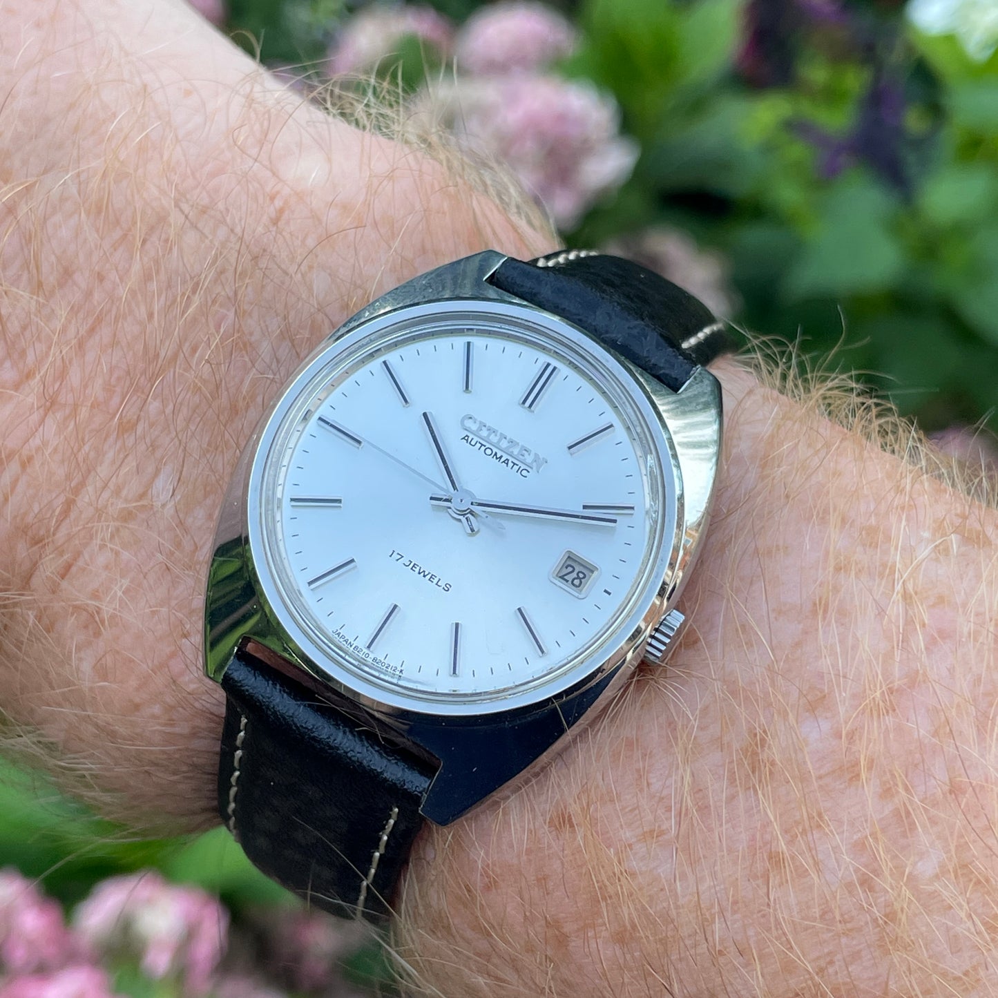 Vintage Citizen 17 Jewel Automatic March 1983