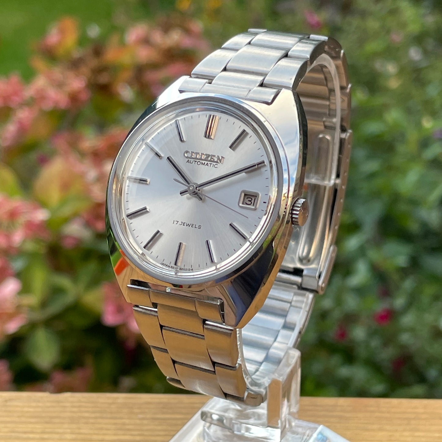 Vintage Citizen 17 Jewel Automatic March 1983