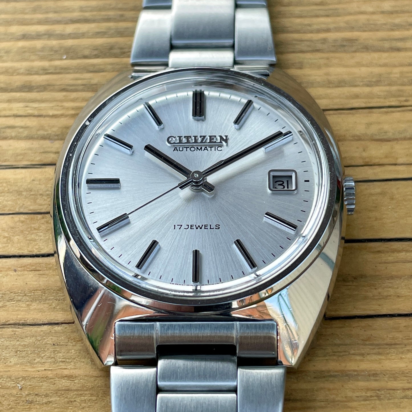 Vintage Citizen 17 Jewel Automatic March 1983
