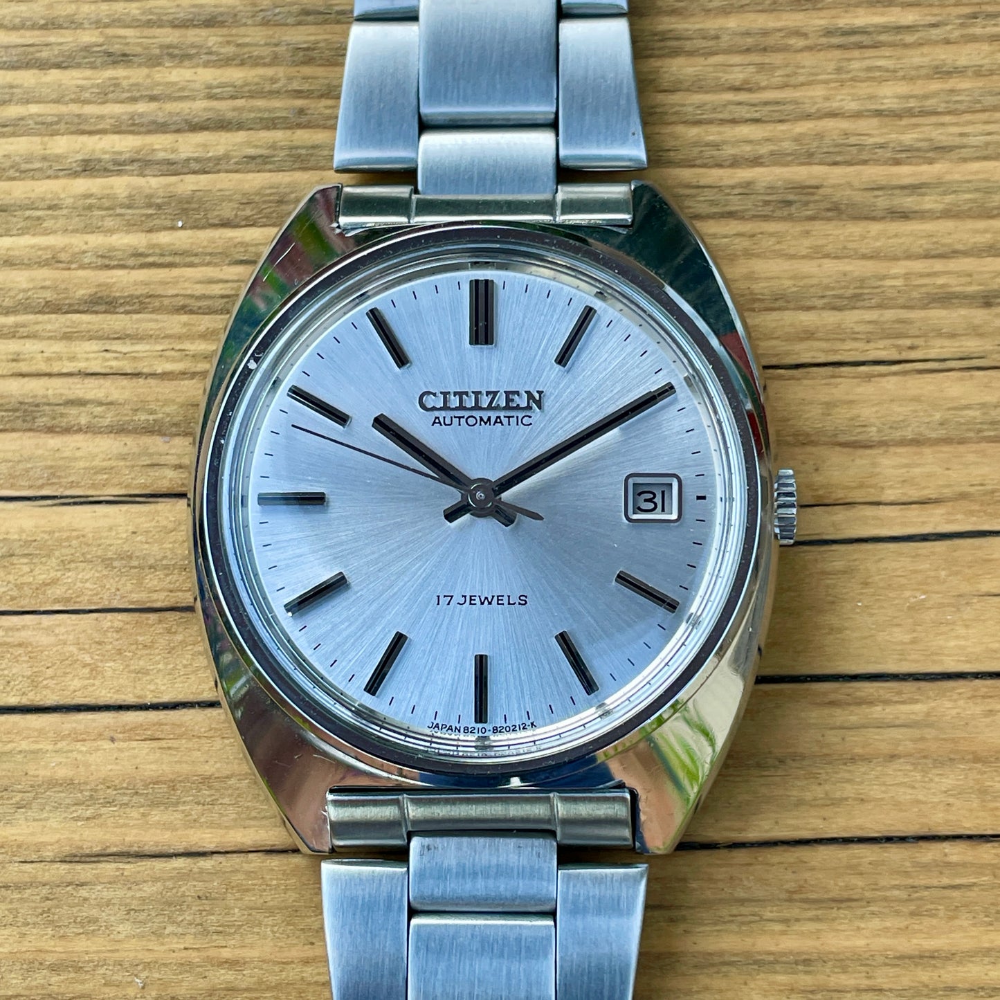 Vintage Citizen 17 Jewel Automatic March 1983