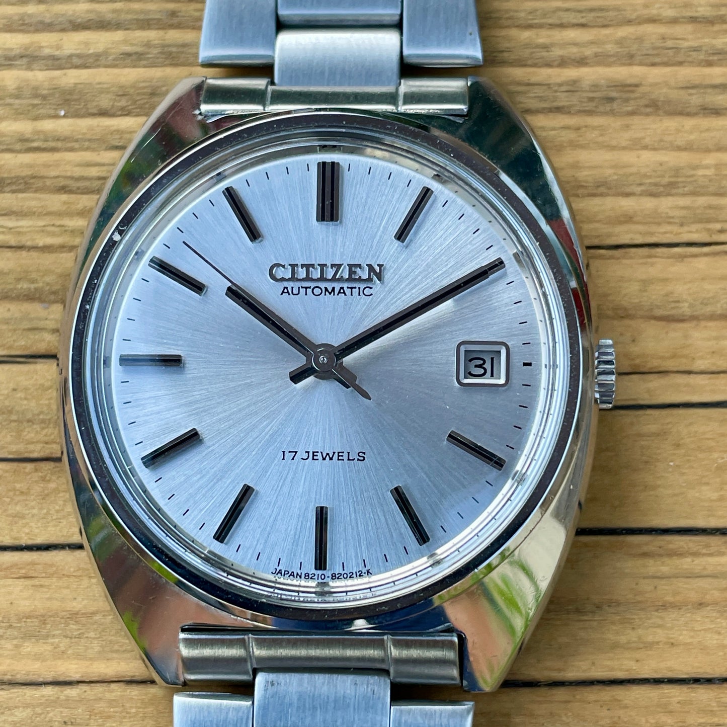 Vintage Citizen 17 Jewel Automatic March 1983