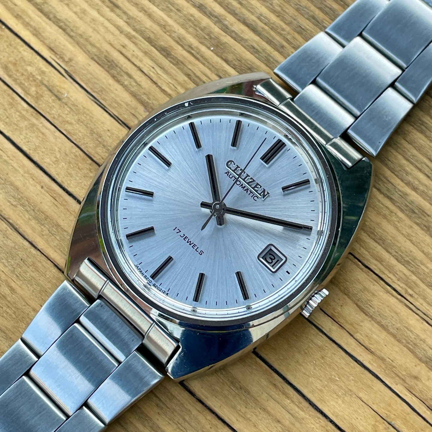 Vintage Citizen 17 Jewel Automatic March 1983