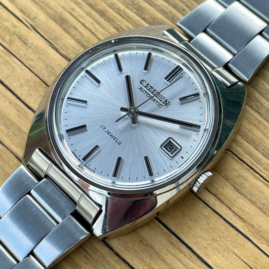 Vintage Citizen 17 Jewel Automatic March 1983