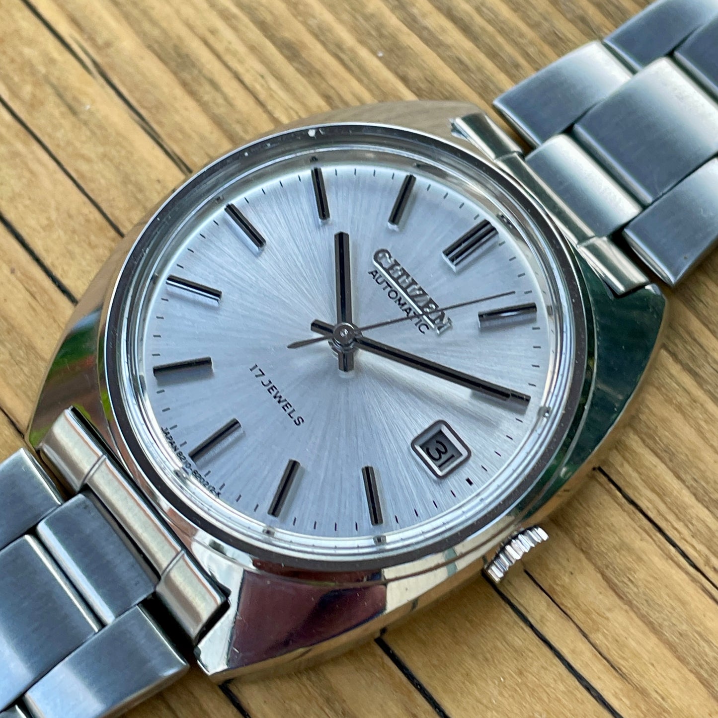 Vintage Citizen 17 Jewel Automatic March 1983