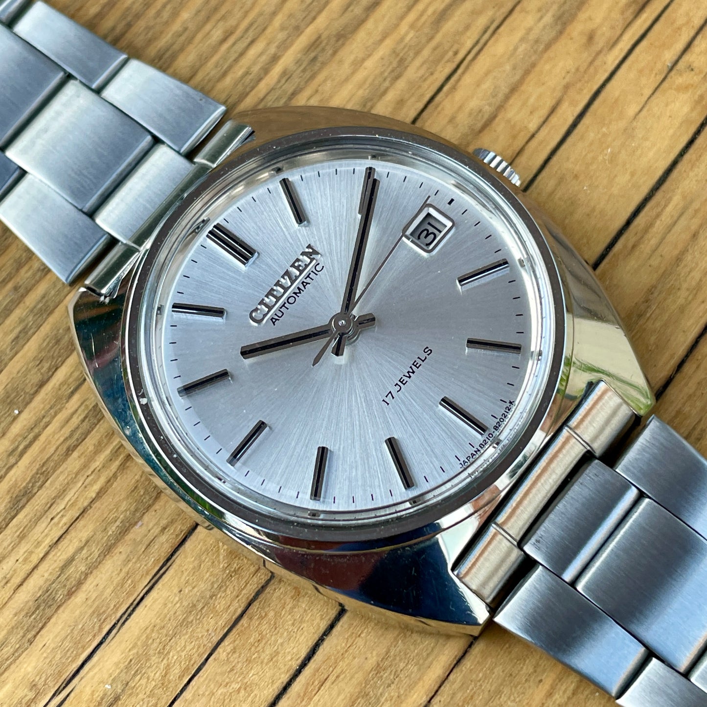 Vintage Citizen 17 Jewel Automatic March 1983
