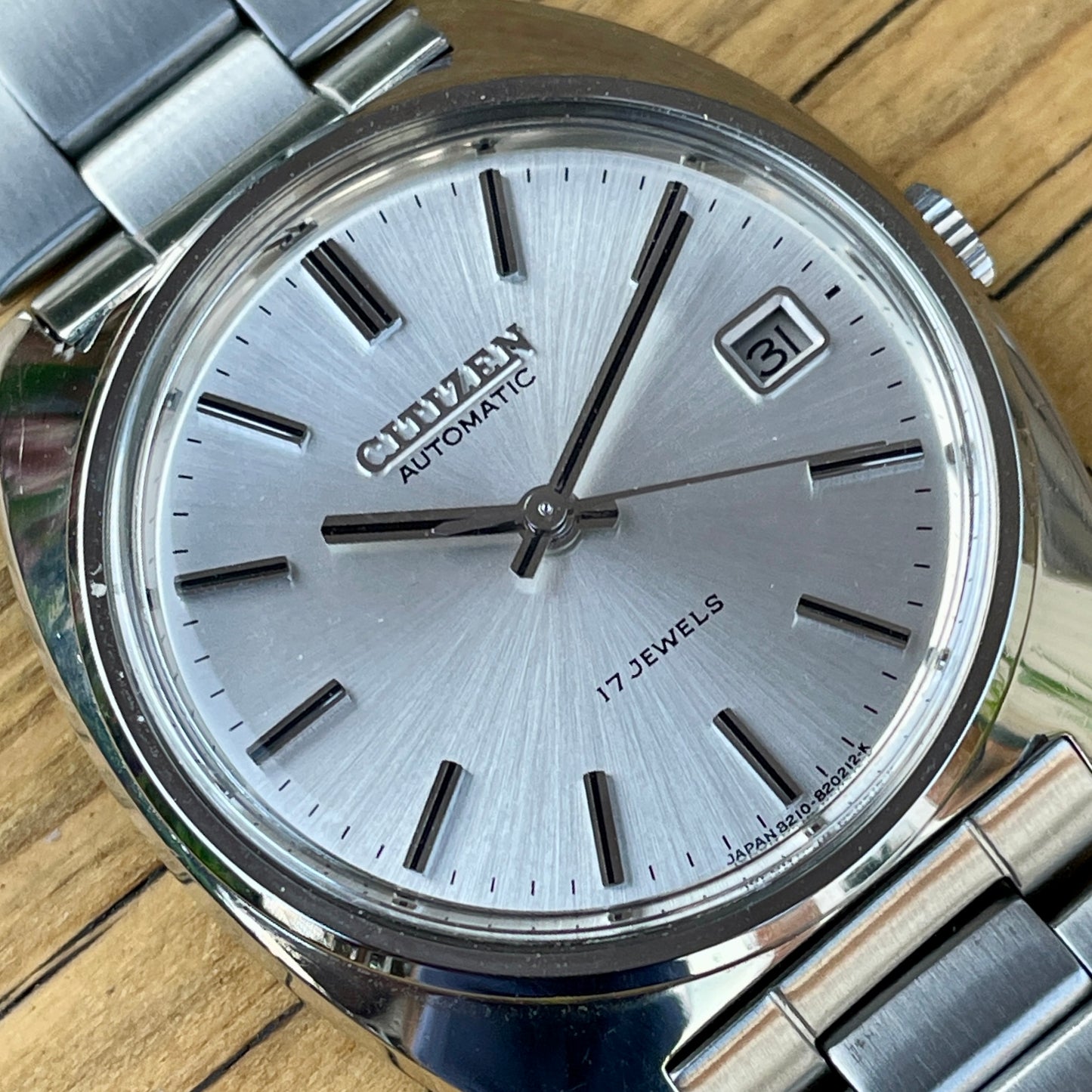 Vintage Citizen 17 Jewel Automatic March 1983