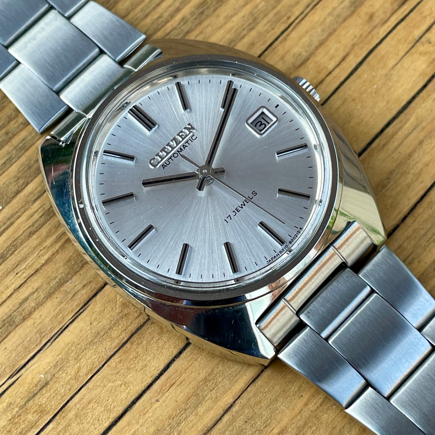 Vintage Citizen 17 Jewel Automatic March 1983