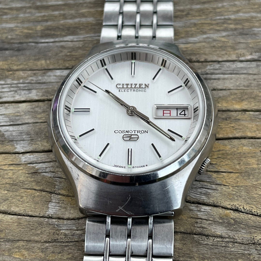 Citizen Cosmotron Hybrid Watch 1970s