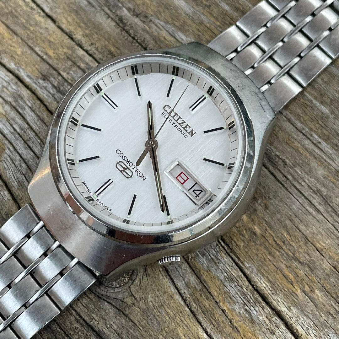 Citizen Cosmotron Hybrid Watch 1970s