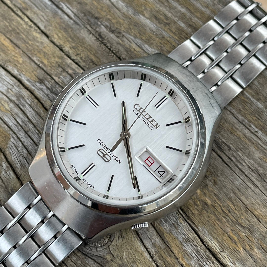 Citizen Cosmotron Hybrid Watch 1970s