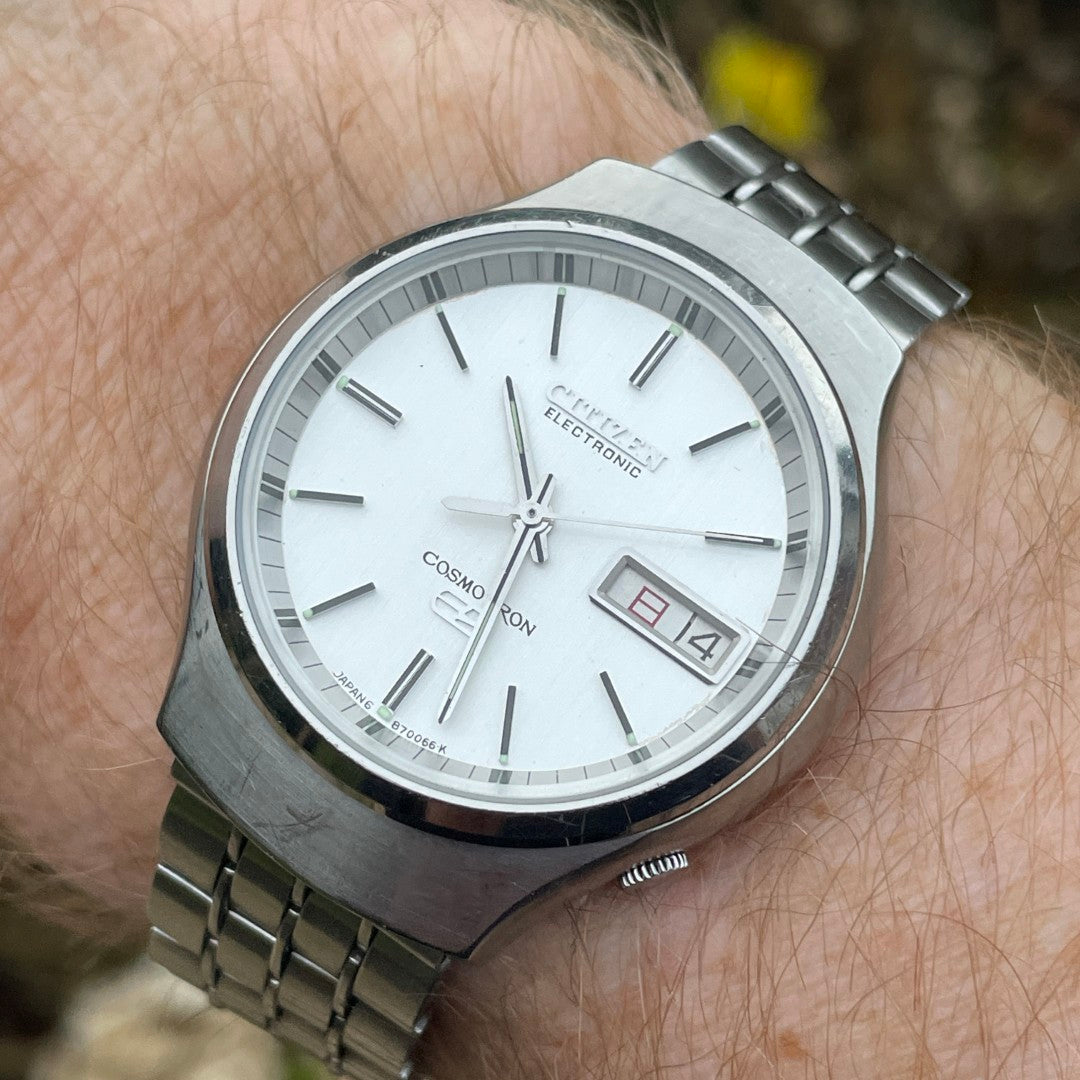 Citizen Cosmotron Hybrid Watch 1970s