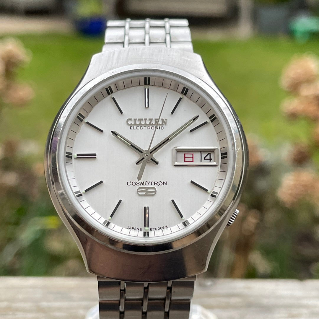 Citizen Cosmotron Hybrid Watch 1970s