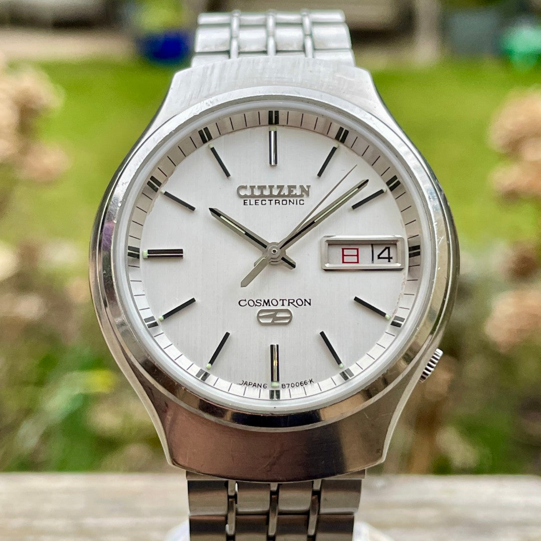 Citizen Cosmotron Hybrid Watch 1970s