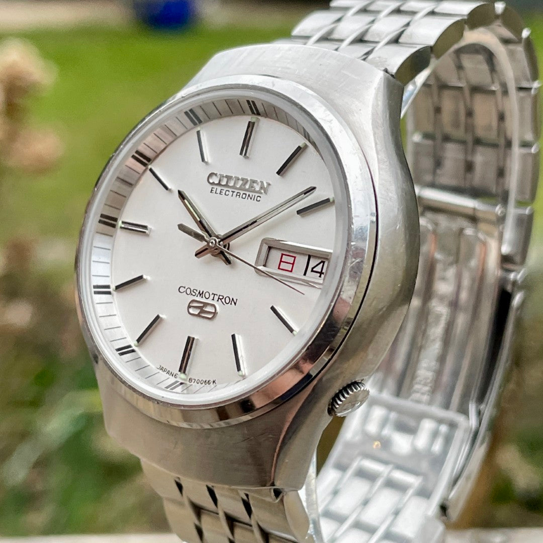 Citizen Cosmotron Hybrid Watch 1970s