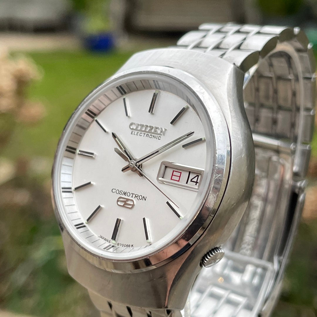 Citizen Cosmotron Hybrid Watch 1970s