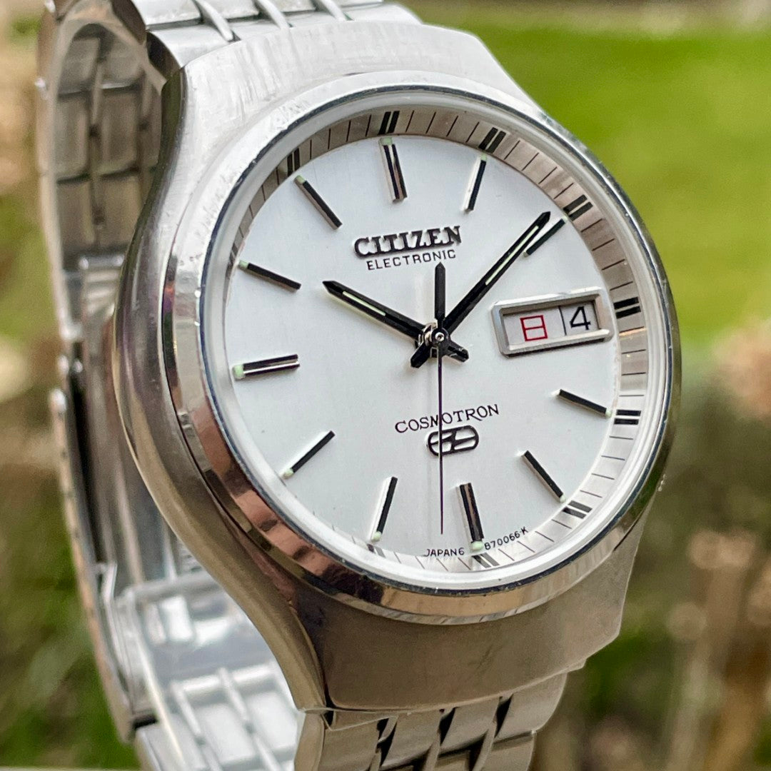 Citizen Cosmotron Hybrid Watch 1970s