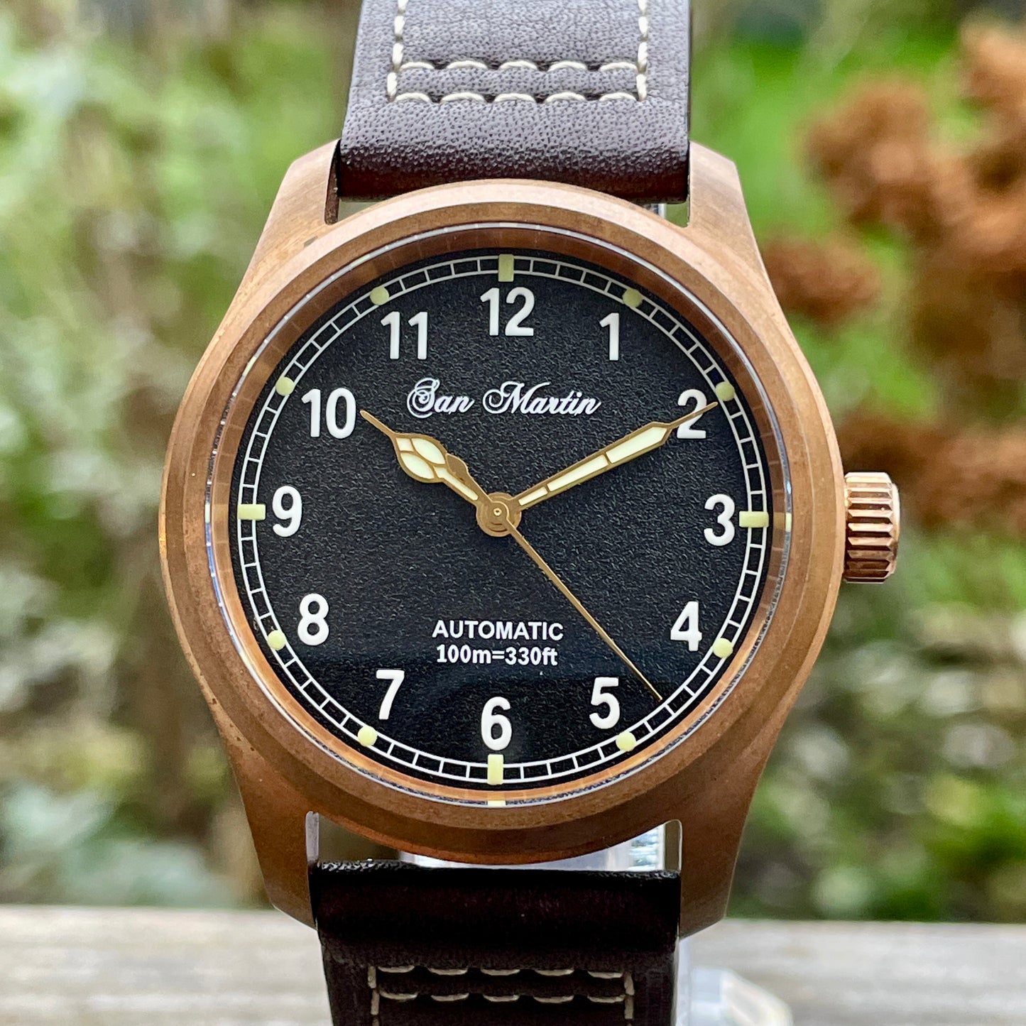 San Martin Bronze Watch SN0034-Q-D