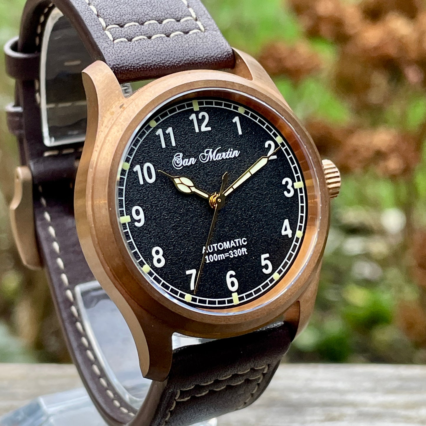 San Martin Bronze Watch SN0034-Q-D