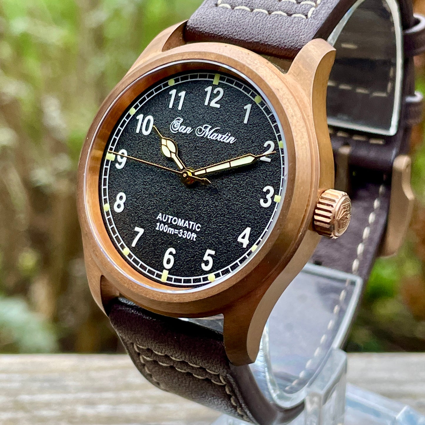 San Martin Bronze Watch SN0034-Q-D