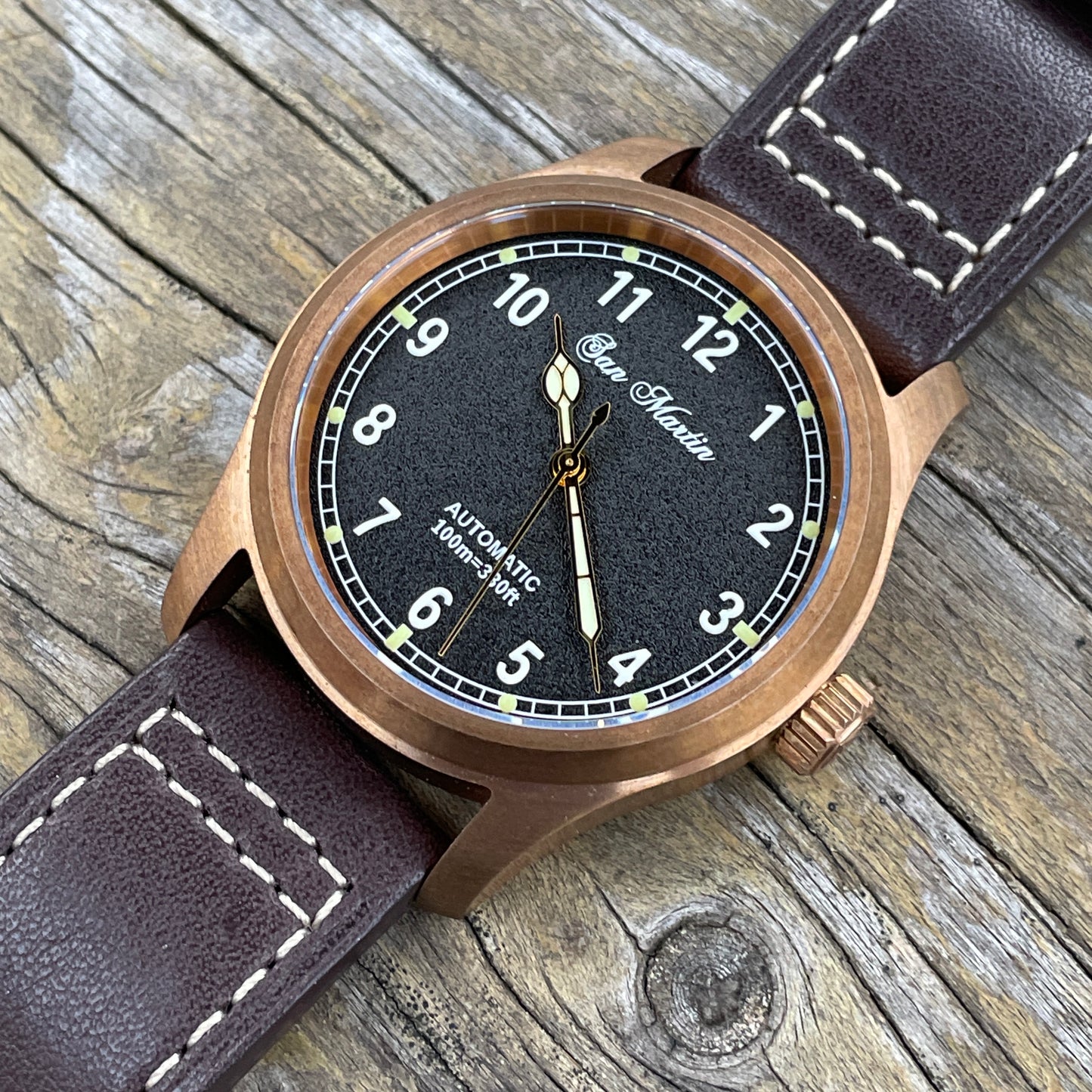 San Martin Bronze Watch SN0034-Q-D