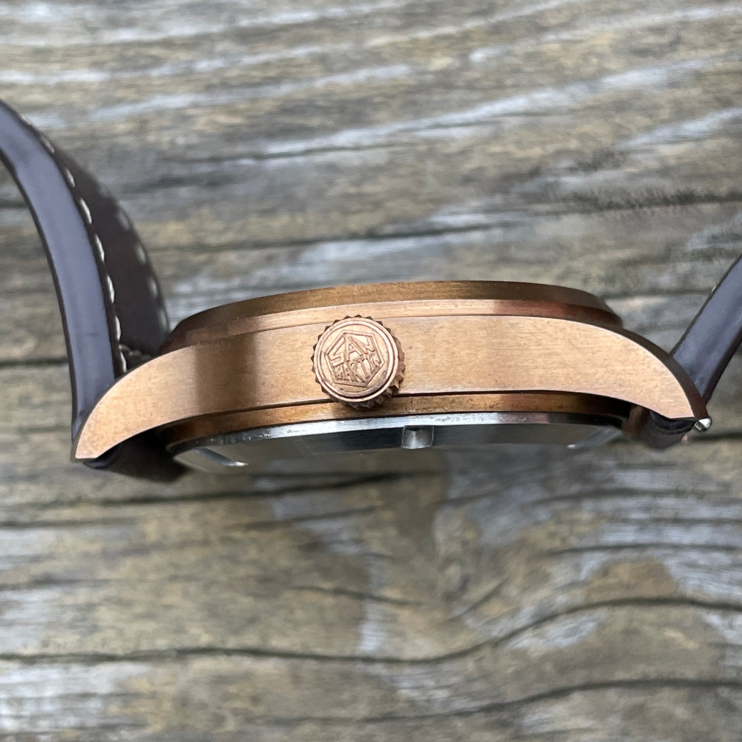 San Martin Bronze Watch SN0034-Q-D