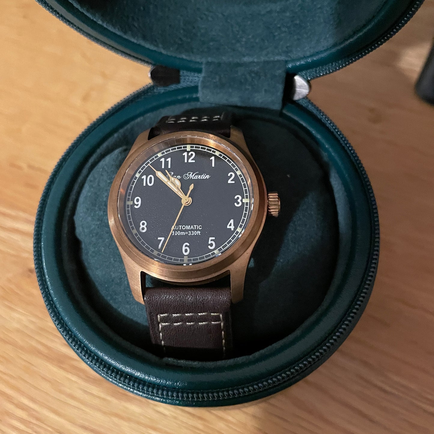 San Martin Bronze Watch SN0034-Q-D