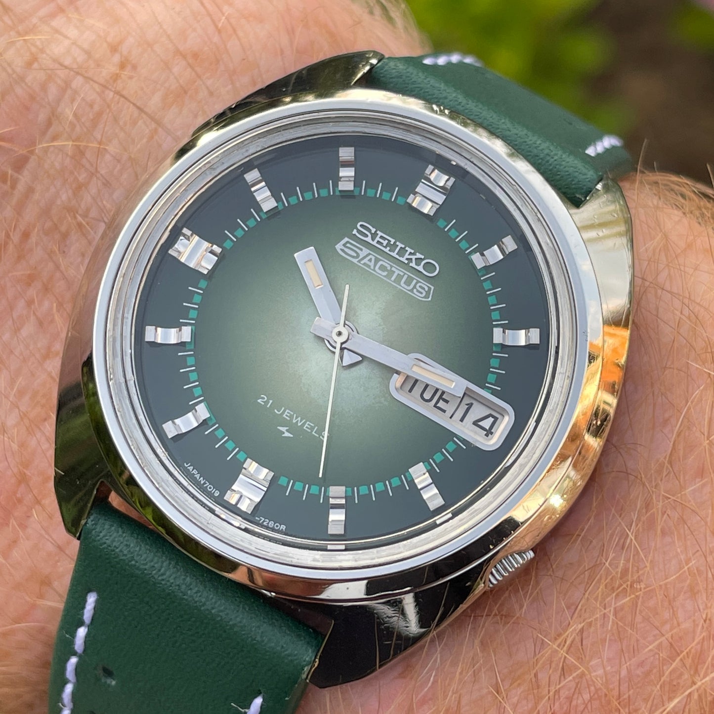 Seiko Actus Automatic 7019-7210 January 1974