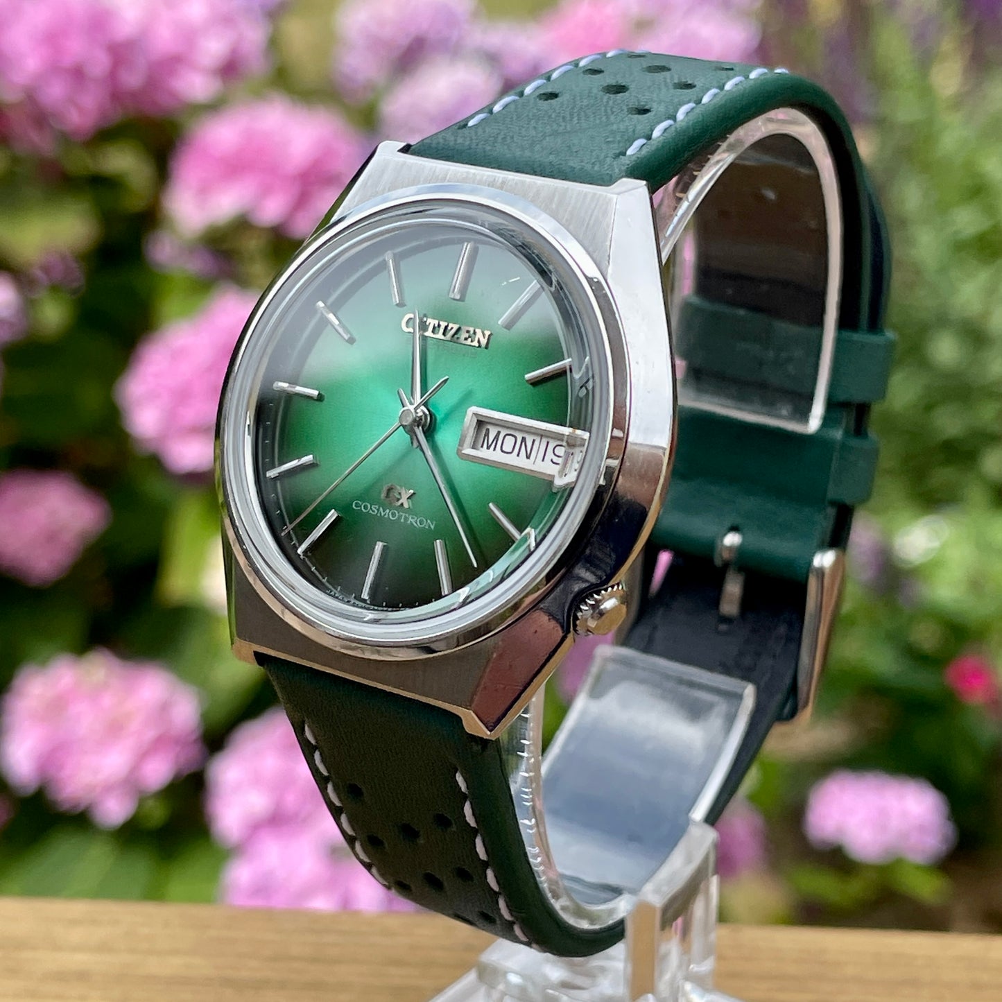 Citizen Cosmotron GX Tuning Fork Watch 1970s