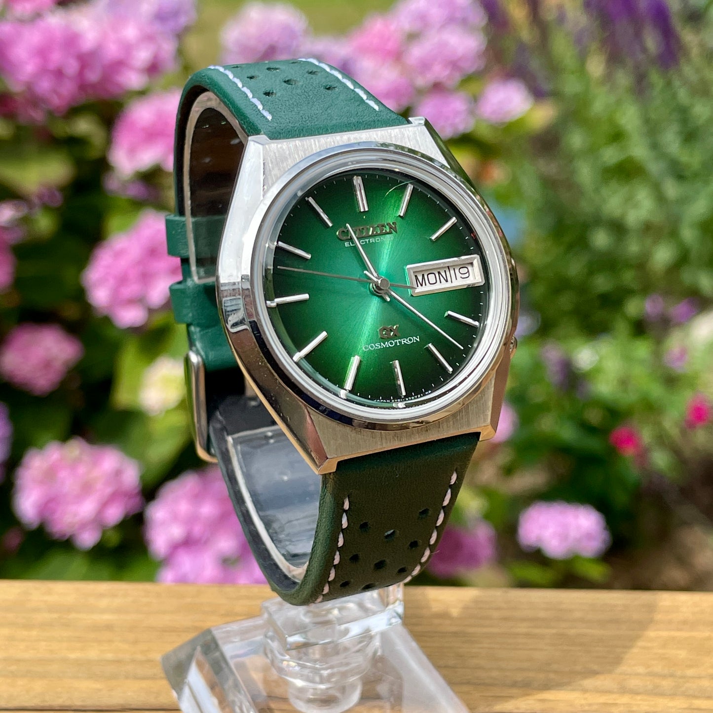 Citizen Cosmotron GX Tuning Fork Watch 1970s