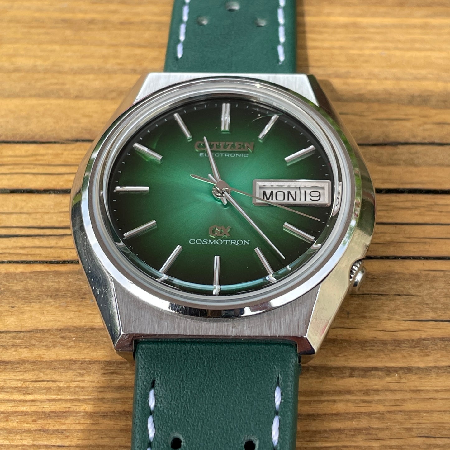 Citizen Cosmotron GX Tuning Fork Watch 1970s