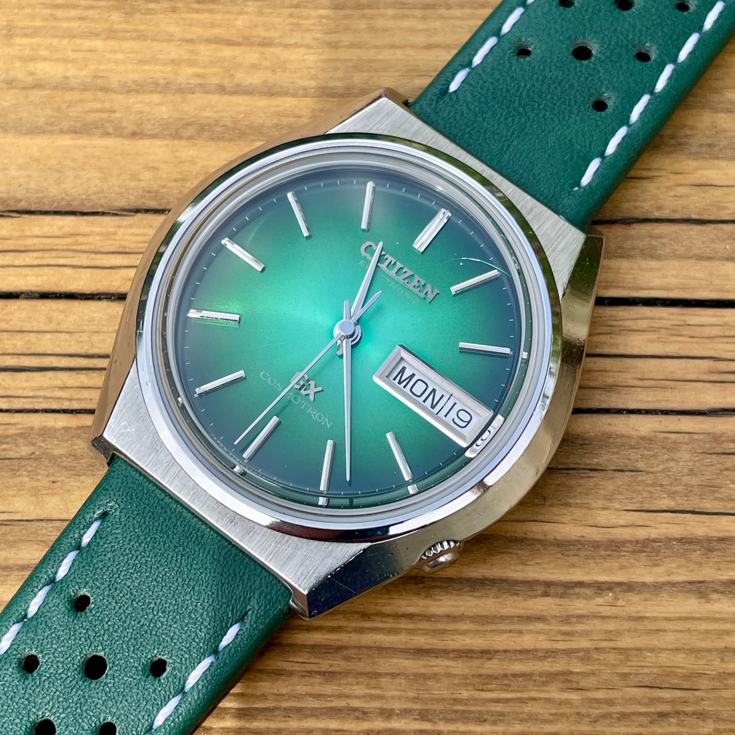 Citizen Cosmotron GX Tuning Fork Watch 1970s