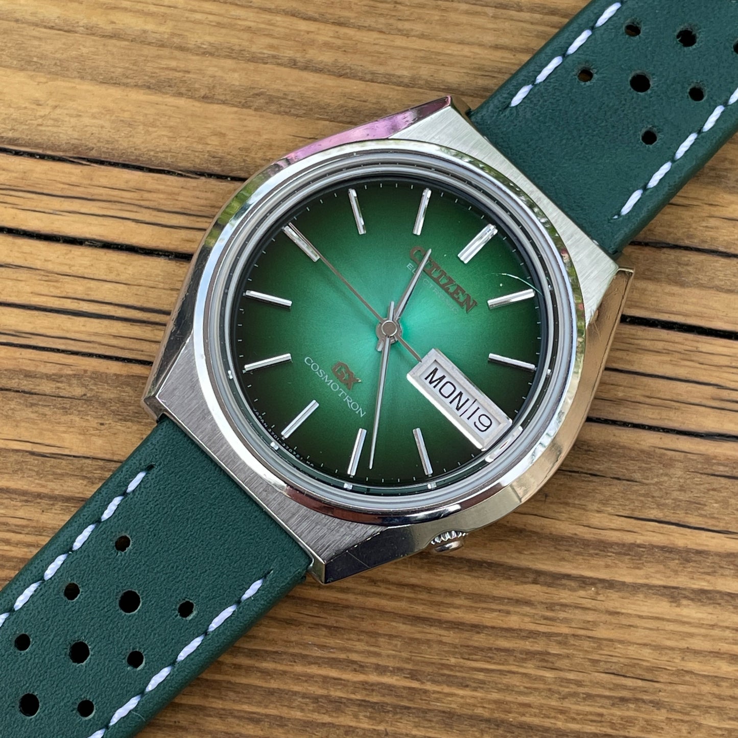 Citizen Cosmotron GX Tuning Fork Watch 1970s