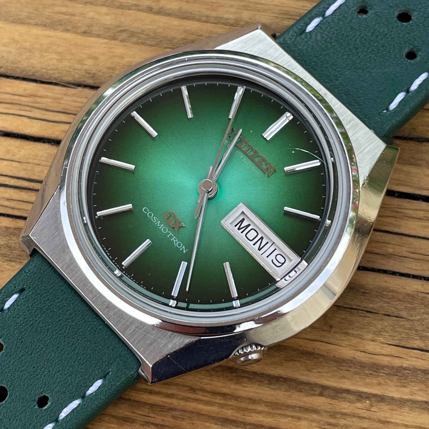 Citizen Cosmotron GX Tuning Fork Watch 1970s