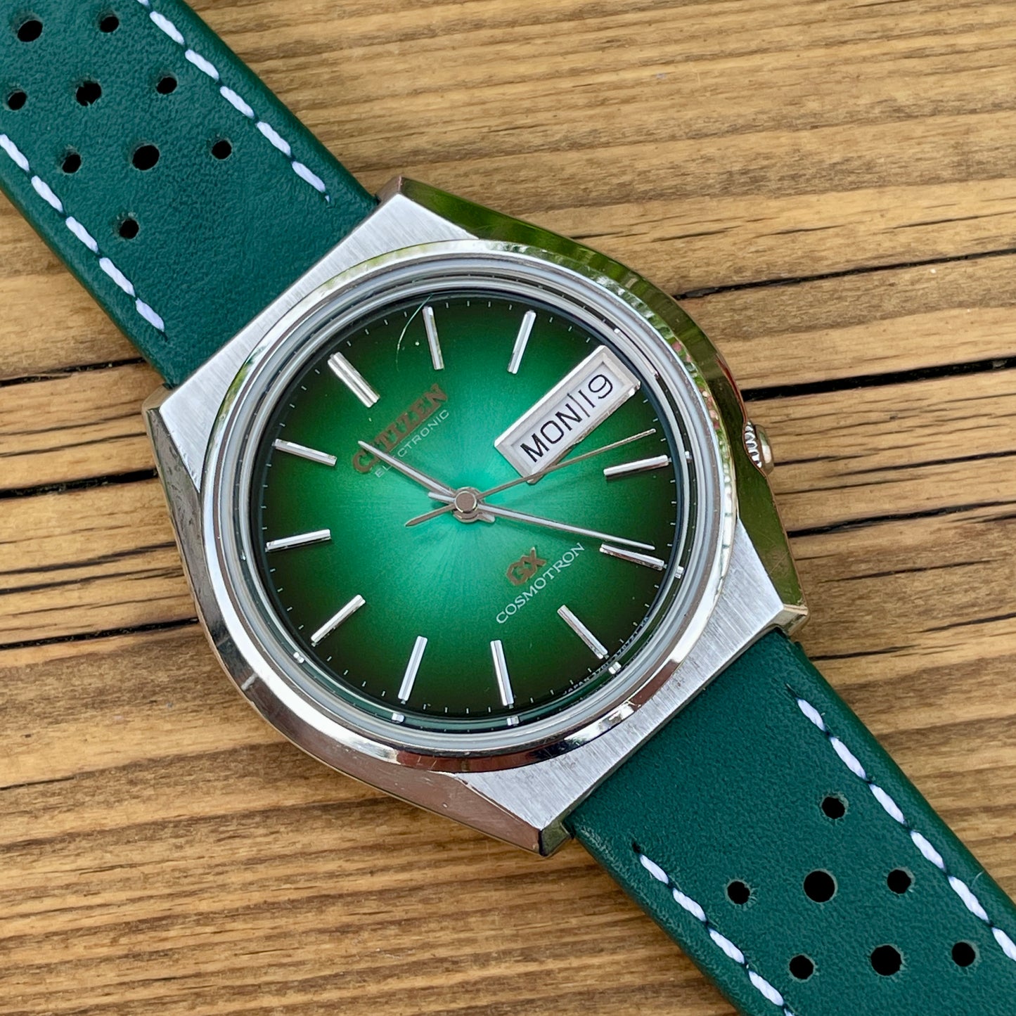Citizen Cosmotron GX Tuning Fork Watch 1970s