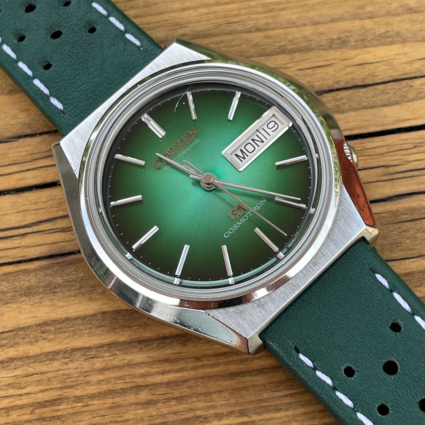 Citizen Cosmotron GX Tuning Fork Watch 1970s
