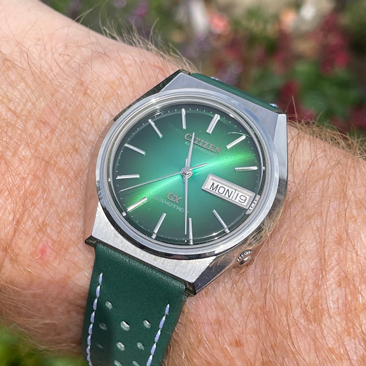Citizen Cosmotron GX Tuning Fork Watch 1970s