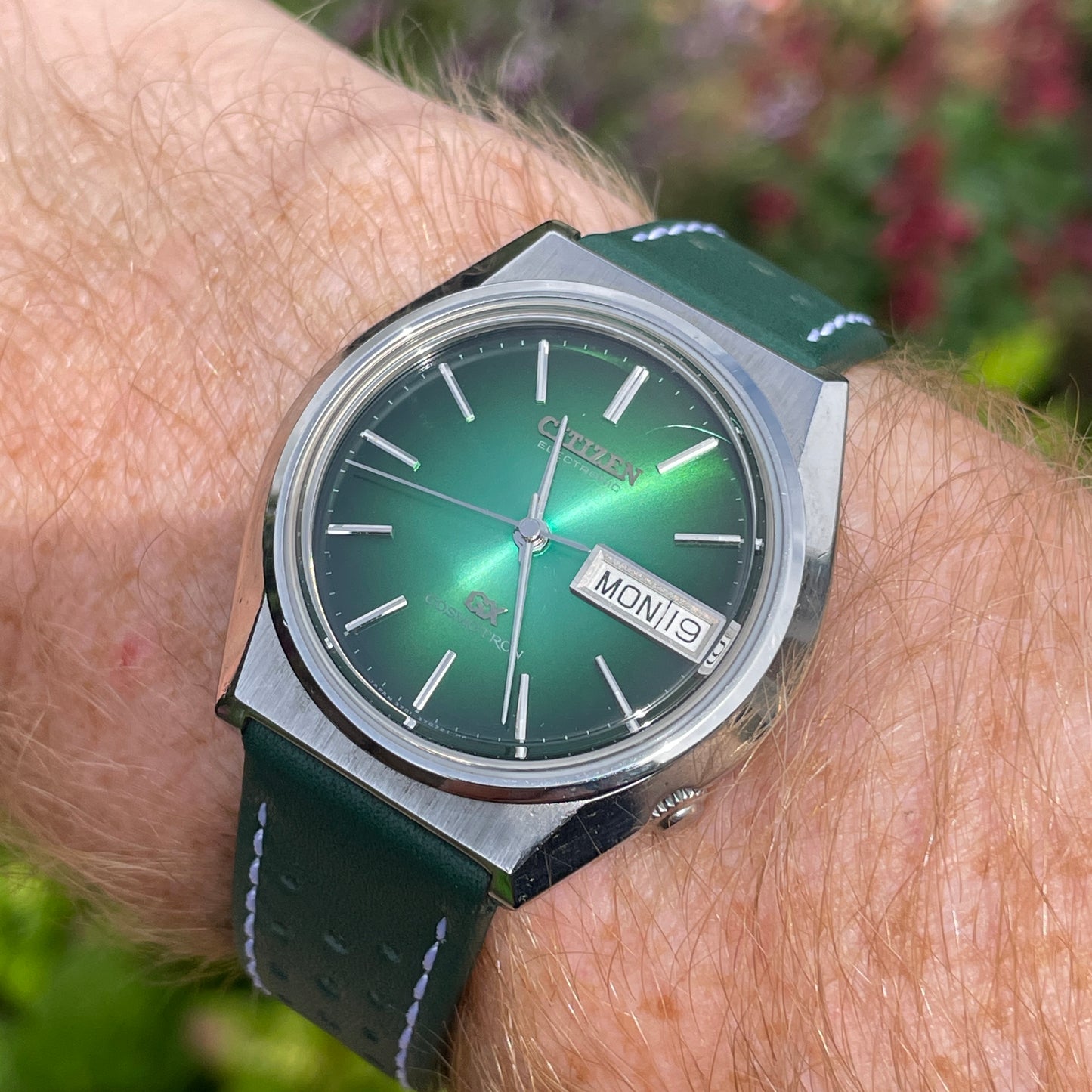 Citizen Cosmotron GX Tuning Fork Watch 1970s