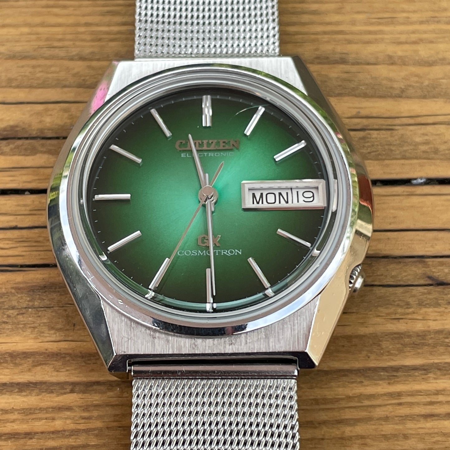 Citizen Cosmotron GX Tuning Fork Watch 1970s