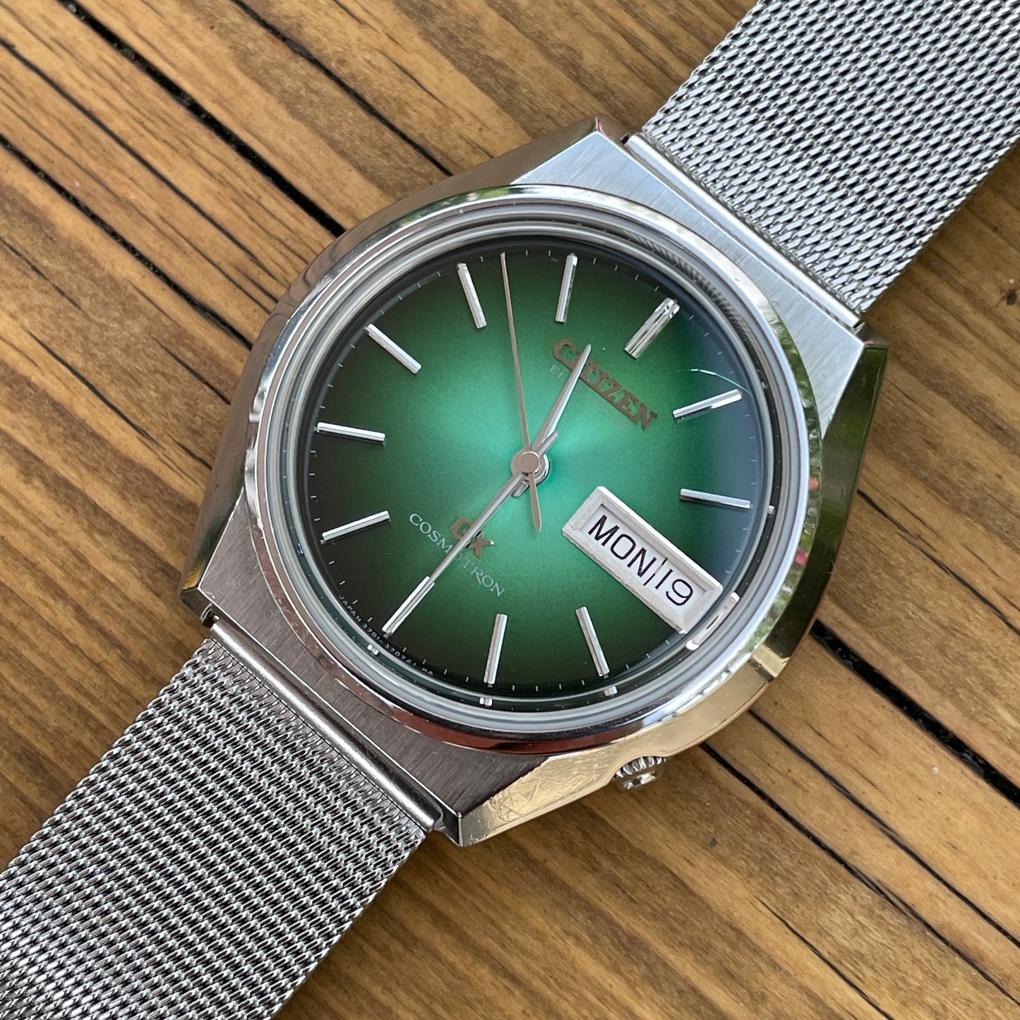 Citizen Cosmotron GX Tuning Fork Watch 1970s