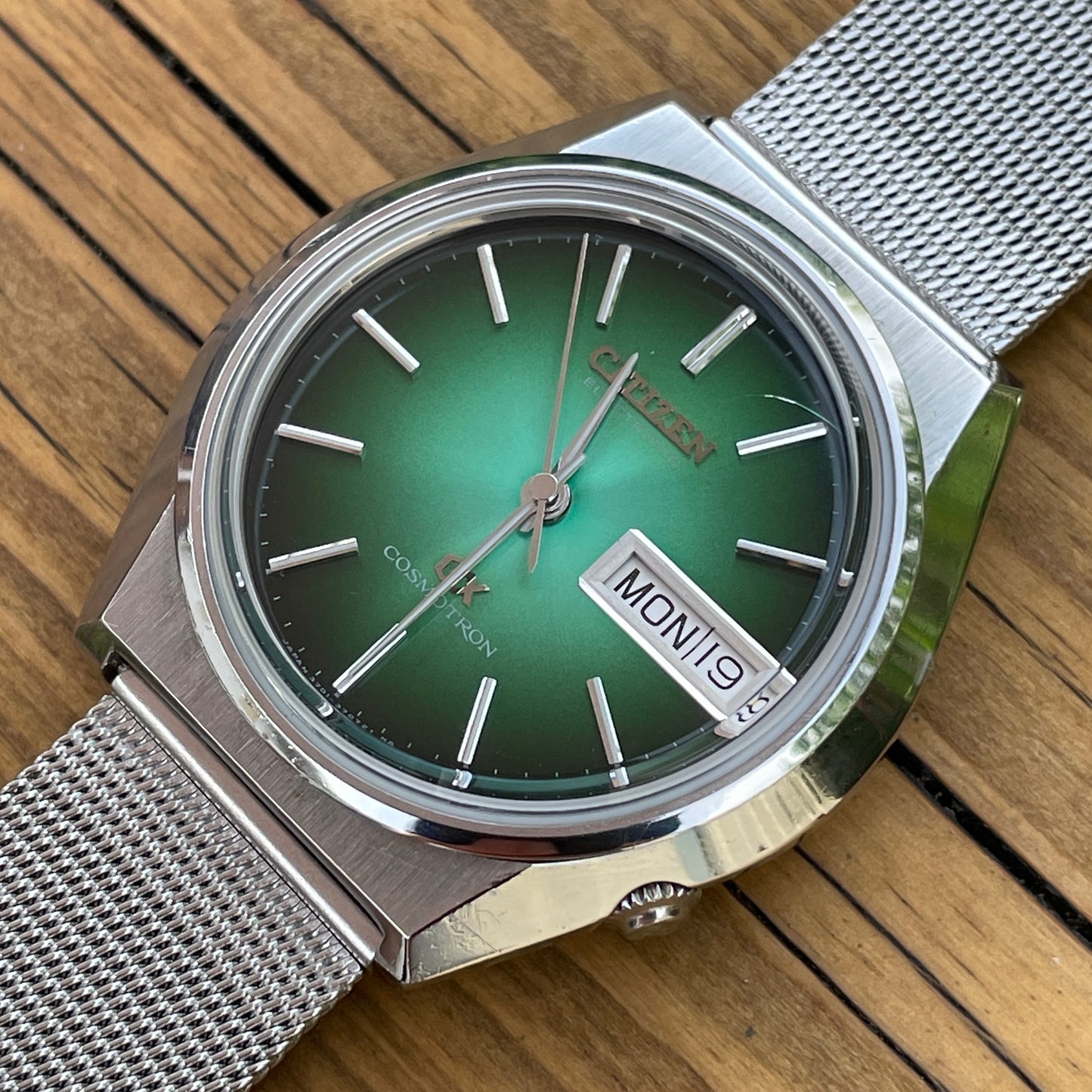 Citizen Cosmotron GX Tuning Fork Watch 1970s