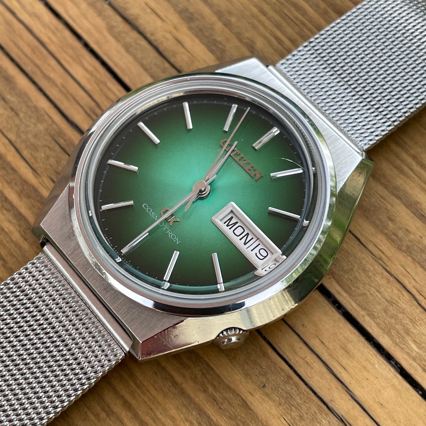 Citizen Cosmotron GX Tuning Fork Watch 1970s