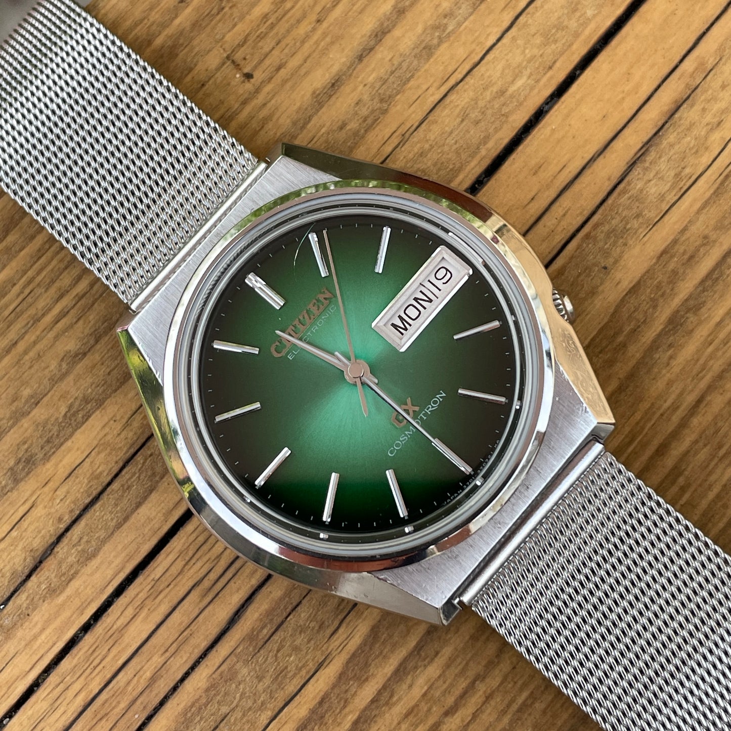 Citizen Cosmotron GX Tuning Fork Watch 1970s