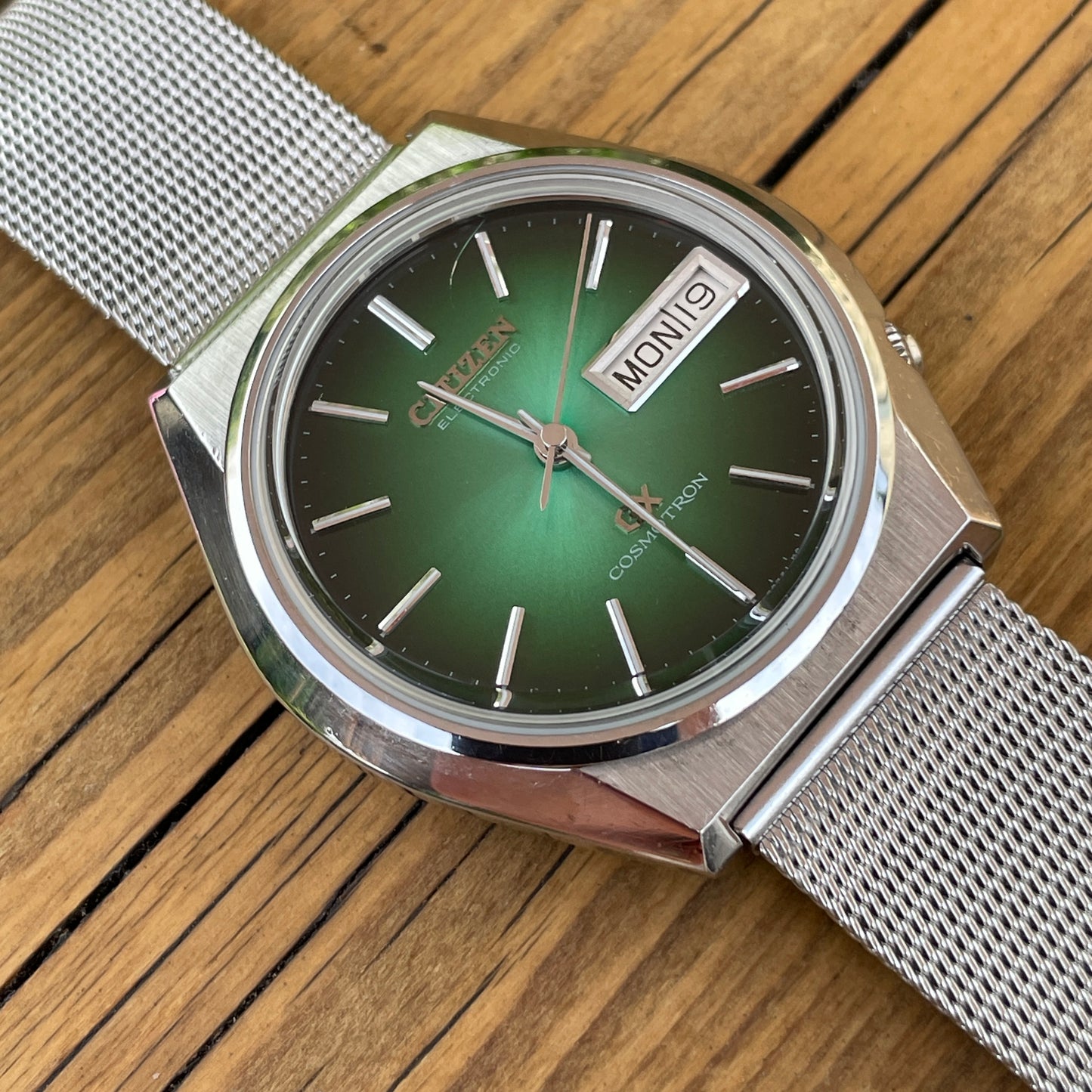 Citizen Cosmotron GX Tuning Fork Watch 1970s