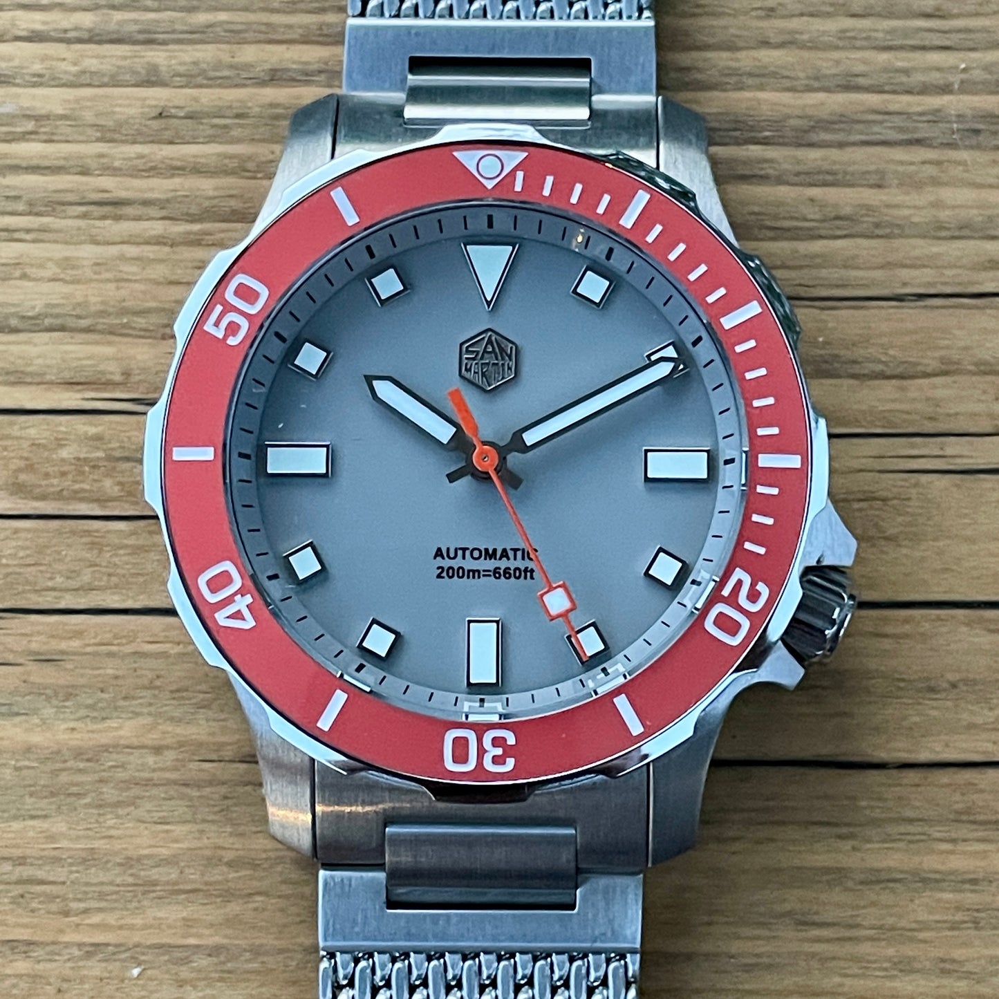 San Martin SN0085-G-B Automatic Watch