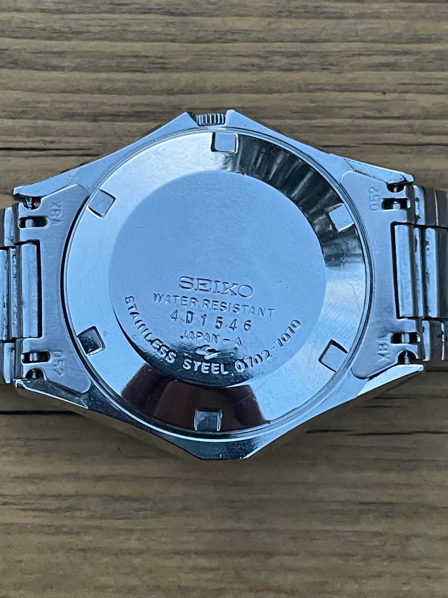 Seiko Elnix Hybrid Electronic Balance Watch 0702-7070 December 1974