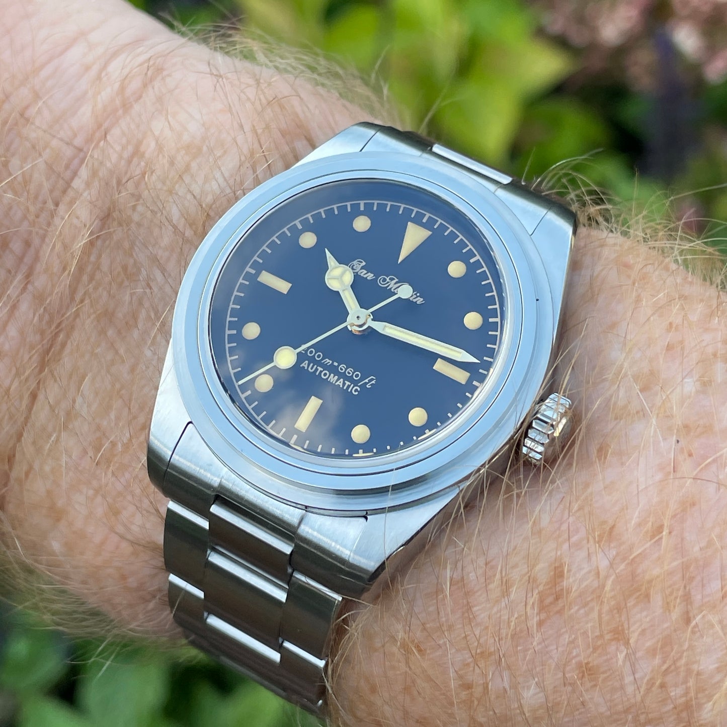 San Martin SN0106-G 37mm Sports Watch