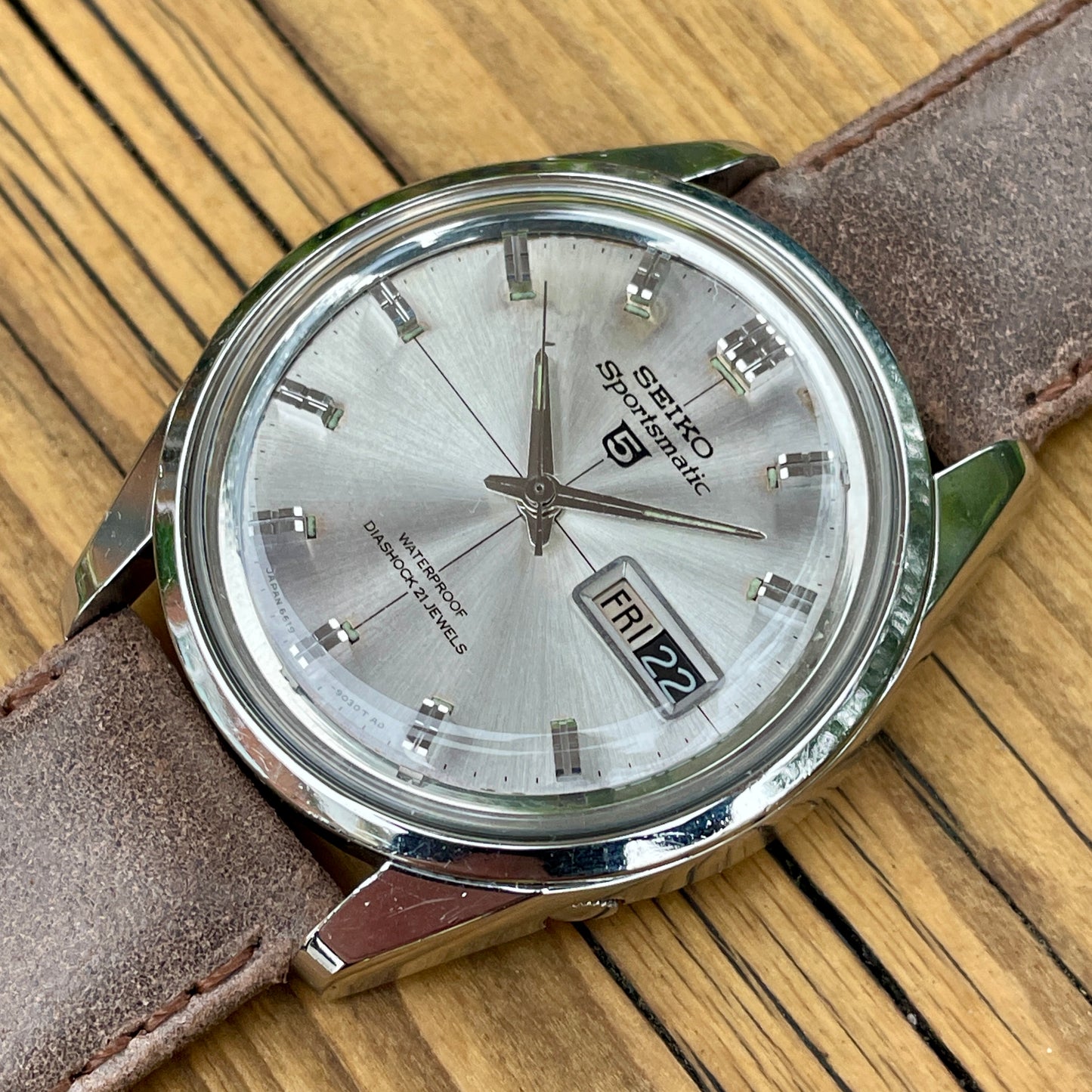 Seiko Sportsmatic 5 Automatic 6619-9010 December 1965